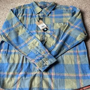 NWT Chubbies XL flannel button down
